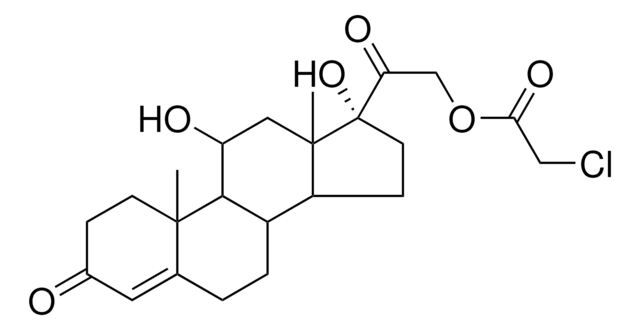 11,17-DIHYDROXY-3,20-DIOXOPREGN-4-EN-21-YL CHLOROACETATE AldrichCPR