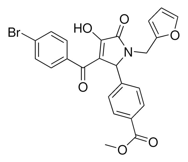 METHYL 4-[3-(4-BROMOBENZOYL)-1-(2-FURYLMETHYL)-4-HYDROXY-5-OXO-2,5-DIHYDRO-1H-PYRROL-2-YL]BENZOATE AldrichCPR