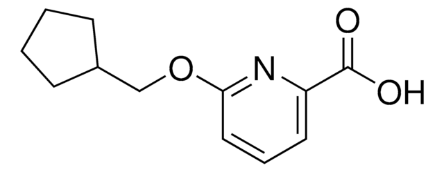 6-(Cyclopentylmethoxy)-2-pyridinecarboxylic acid AldrichCPR