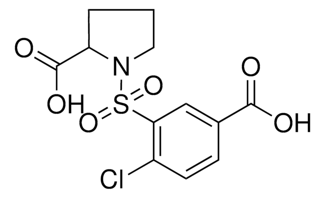 1-((5-CARBOXY-2-CHLOROPHENYL)SULFONYL)PROLINE AldrichCPR