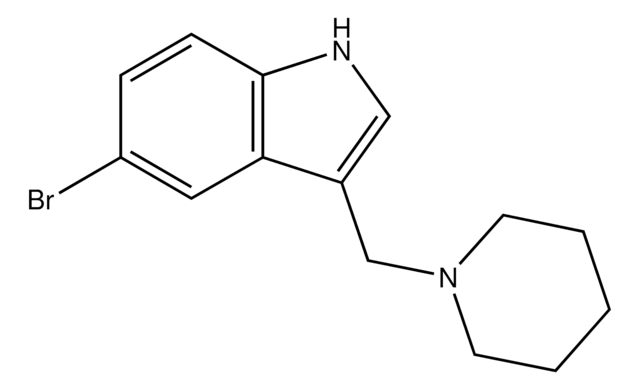 3-(1-Piperidinylmethyl)-5-bromo-1H-indole AldrichCPR