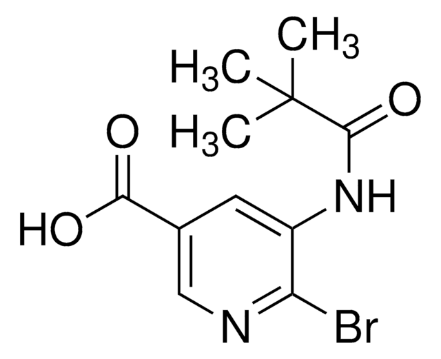 6-Bromo-5-pivalamidonicotinic acid AldrichCPR