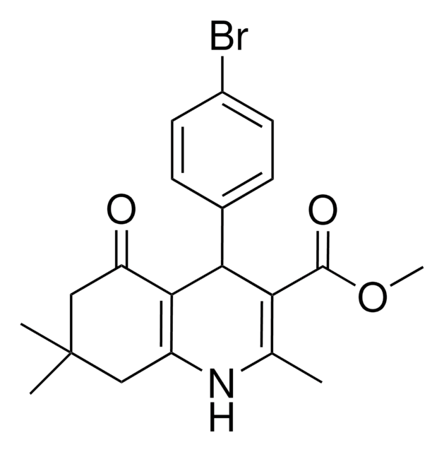 METHYL 4-(4-BROMOPHENYL)-2,7,7-TRIMETHYL-5-OXO-1,4,5,6,7,8-HEXAHYDRO-3-QUINOLINECARBOXYLATE AldrichCPR