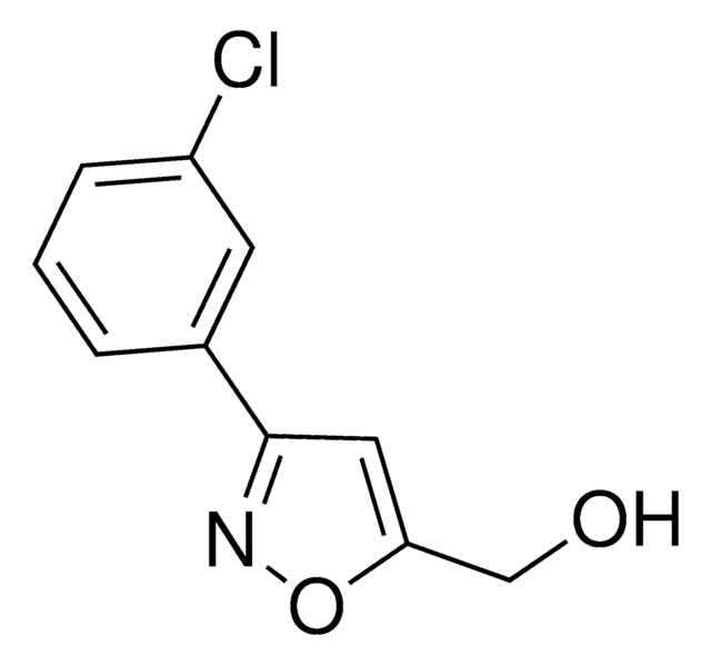 (3-(3-Chlorophenyl)isoxazol-5-yl)methanol AldrichCPR