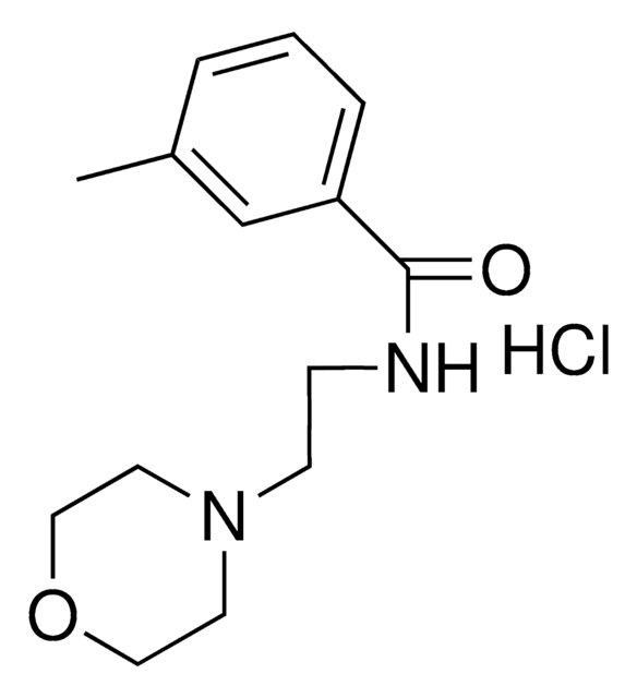 3-METHYL-N-(2-MORPHOLINOETHYL)BENZAMIDE HYDROCHLORIDE AldrichCPR