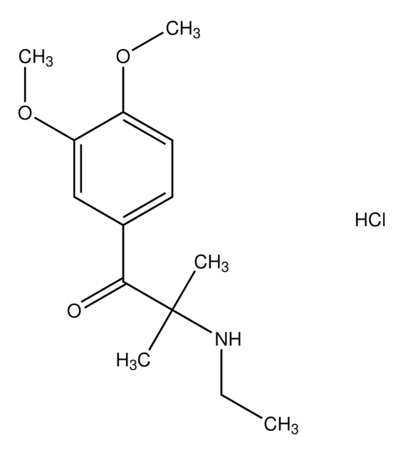 1-(3,4-dimethoxyphenyl)-2-(ethylamino)-2-methyl-1-propanone hydrochloride AldrichCPR