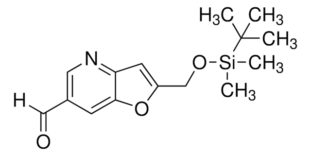 2-((tert-Butyldimethylsilyloxy)methyl)furo[3,2-b]pyridine-6-carbaldehyde AldrichCPR