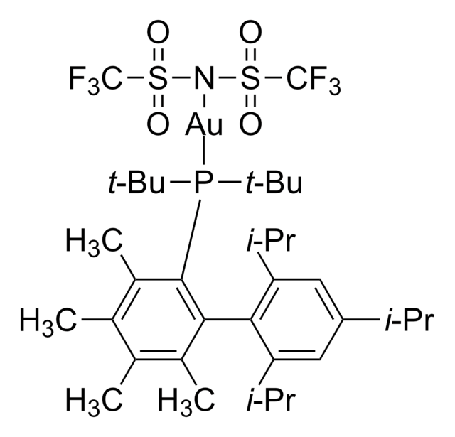 (2-Di-tert-butylphosphino-3,4,5,6-tetramethyl-2&#8242;,4&#8242;,6&#8242;-triisopropylbiphenyl)gold(I) bis(trifluoromethanesulfonyl)imide