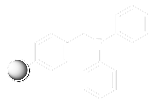 Benzyldiphenylphosphine, polymer-bound 200-400&#160;mesh, extent of labeling: ~2.5&#160;mmol/g loading