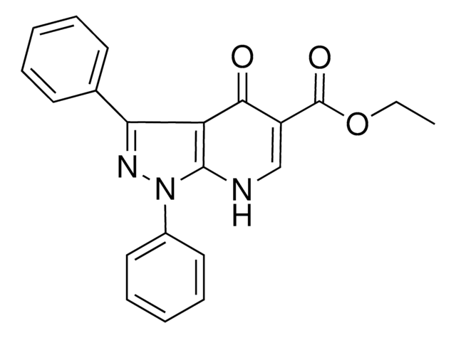 ETHYL 4-OXO-1,3-DIPHENYL-4,7-DIHYDRO-1H-PYRAZOLO[3,4-B]PYRIDINE-5-CARBOXYLATE AldrichCPR