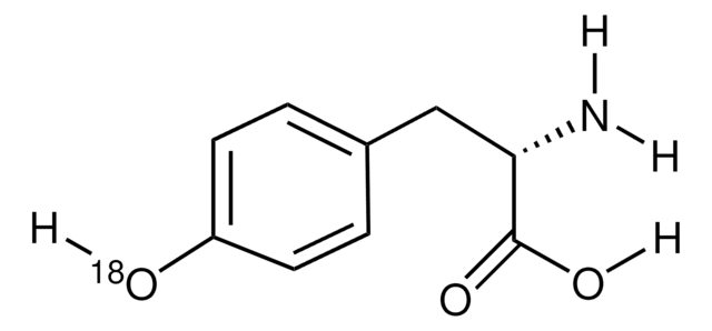 L-Tyrosin-(4-hydroxy-18O) 95 atom % 18O