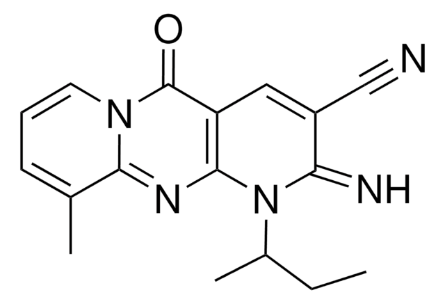 1-SEC-BUTYL-2-IMINO-10-METHYL-5-OXO-1,5-DIHYDRO-2H-DIPYRIDO[1,2-A:2,3-D]PYRIMIDINE-3-CARBONITRILE AldrichCPR