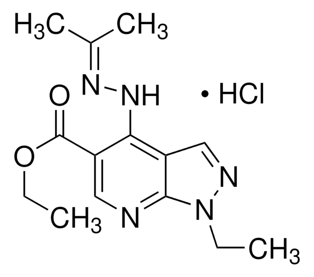 Etazolate hydrochloride solid