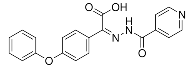 (4-phenoxy-phenyl)-((pyridine-4-carbonyl)-hydrazono)-acetic Acid 