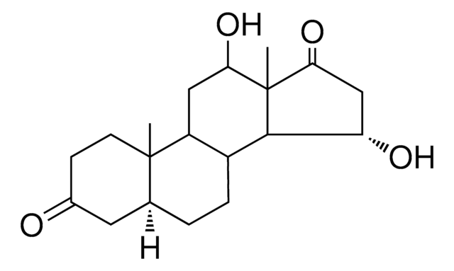 12-BETA,15-ALPHA-DIHYDROXY-5-ALPHA-ANDROSTANE-3,17-DIONE AldrichCPR