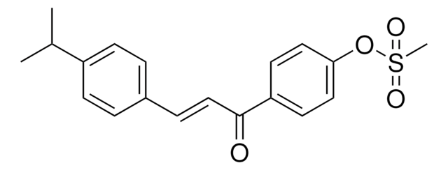 METHANESULFONIC ACID 4-(3-(4-ISOPROPYL-PHENYL)-ACRYLOYL)-PHENYL ESTER AldrichCPR