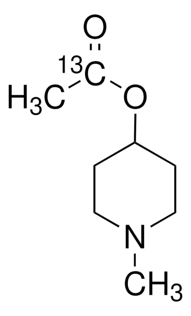 N-Methyl-4-piperidyl acetate-1-13C 99 atom % 13C, 98% (CP)