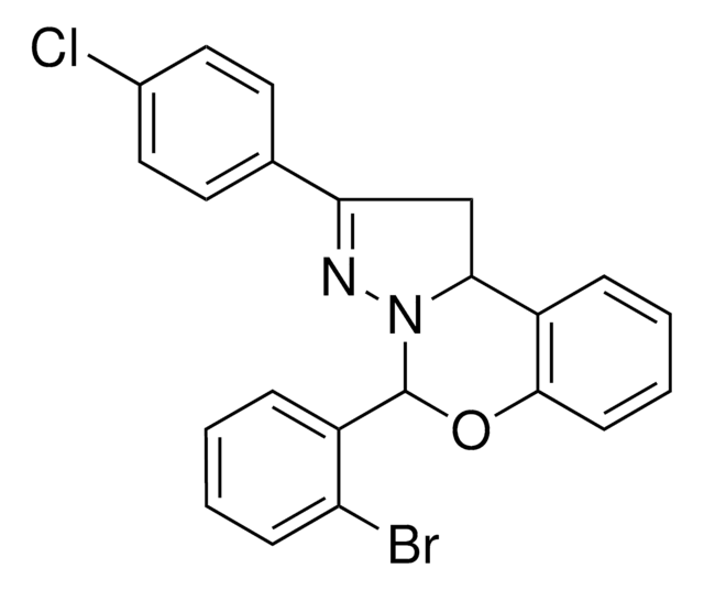 4-(2-BR-PH)-2-(4-CL-PH)-1,9B-DIHYDRO-5-OXA-3,3A-DIAZA-CYCLOPENTA(A)NAPHTHALENE AldrichCPR