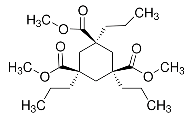 Trimethyl cis,cis-1,3,5-tripropyl-1,3,5-cyclohexanetricarboxylate 97%