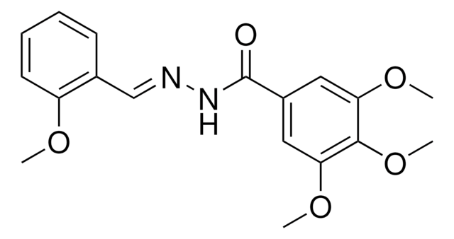 3,4,5-TRIMETHOXY-N'-(2-METHOXYBENZYLIDENE)BENZOHYDRAZIDE AldrichCPR