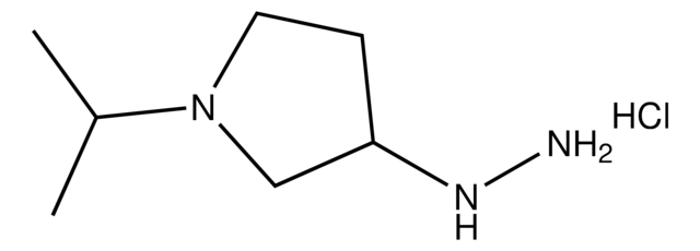 3-Hydrazineyl-1-isopropylpyrrolidine hydrochloride AldrichCPR