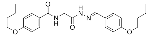 4-BUTOXY-N-(2-(2-(4-BUTOXYBENZYLIDENE)HYDRAZINO)-2-OXOETHYL)BENZAMIDE AldrichCPR