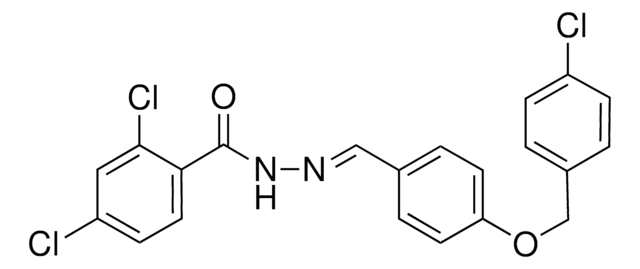 2,4-DICHLORO-N'-(4-((4-CHLOROBENZYL)OXY)BENZYLIDENE)BENZOHYDRAZIDE AldrichCPR