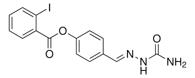 4-(2-(AMINOCARBONYL)CARBOHYDRAZONOYL)PHENYL 2-IODOBENZOATE AldrichCPR