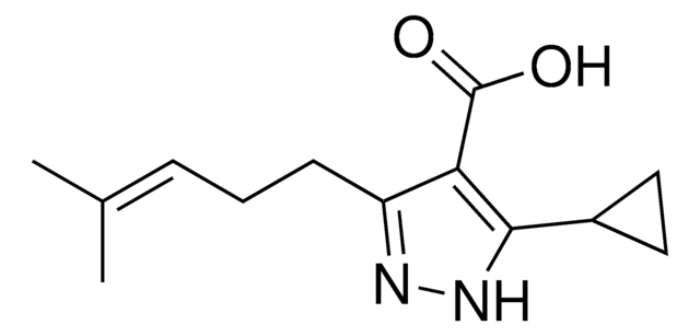 5-Cyclopropyl-3-(4-methyl-3-pentenyl)-1H-pyrazole-4-carboxylic acid AldrichCPR