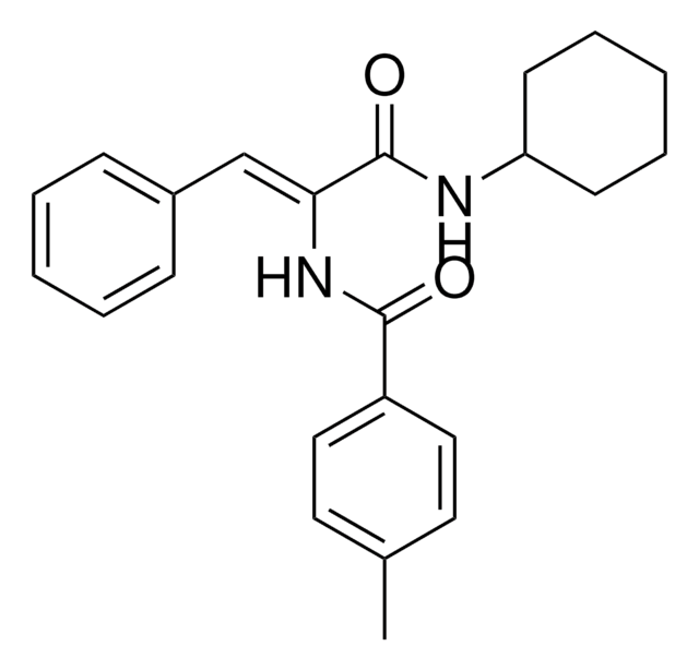 N-(1-CYCLOHEXYLCARBAMOYL-2-PHENYL-VINYL)-4-METHYL-BENZAMIDE AldrichCPR