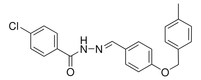 4-CHLORO-N'-(4-((4-METHYLBENZYL)OXY)BENZYLIDENE)BENZOHYDRAZIDE AldrichCPR