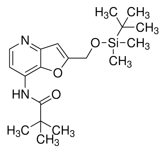 N-(2-((tert-Butyldimethylsilyloxy)methyl)furo[3,2-b]pyridin-7-yl)pivalamide AldrichCPR