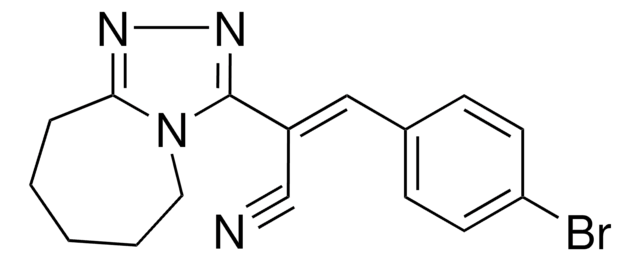 (2E)-3-(4-BROMOPHENYL)-2-(6,7,8,9-TETRAHYDRO-5H-[1,2,4]TRIAZOLO[4,3-A]AZEPIN-3-YL)-2-PROPENENITRILE AldrichCPR