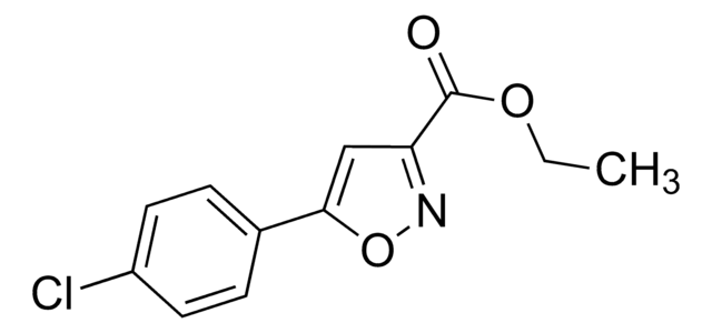 Ethyl 5-(4-chlorophenyl)isoxazole-3-carboxylate AldrichCPR