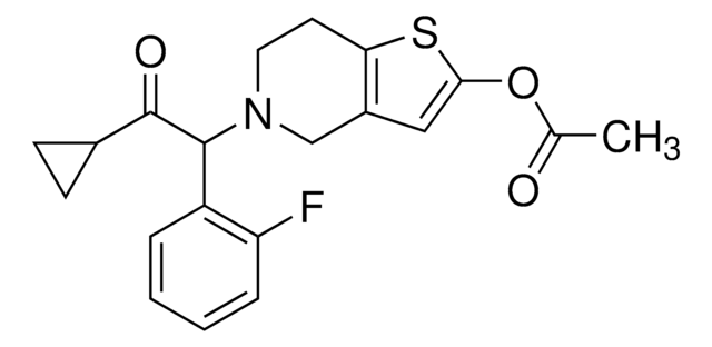 Prasugrel solution 1&#160;mg/mL in acetonitrile, certified reference material, ampule of 1&#160;mL, Cerilliant&#174;