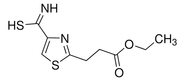 Ethyl 3-(4-carbamothioylthiazol-2-yl)propanoate AldrichCPR