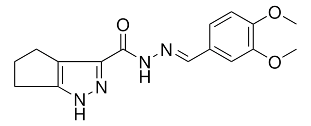 N'-[(E)-(3,4-DIMETHOXYPHENYL)METHYLIDENE]-1,4,5,6-TETRAHYDROCYCLOPENTA[C]PYRAZOLE-3-CARBOHYDRAZIDE AldrichCPR