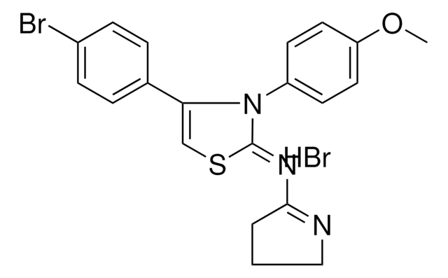 N-((2Z)-4-(4-BROMOPHENYL)-3-(4-METHOXYPHENYL)-1,3-THIAZOL-2(3H)-YLIDENE)-3,4-DIHYDRO-2H-PYRROL-5-AMINE HYDROBROMIDE AldrichCPR