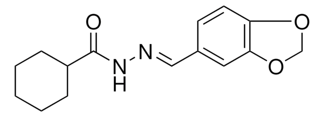 N'-(1,3-BENZODIOXOL-5-YLMETHYLENE)CYCLOHEXANECARBOHYDRAZIDE AldrichCPR