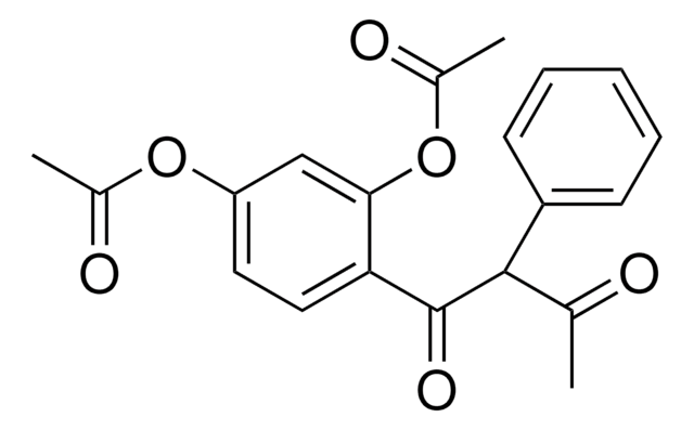 3-(ACETYLOXY)-4-(3-OXO-2-PHENYLBUTANOYL)PHENYL ACETATE AldrichCPR