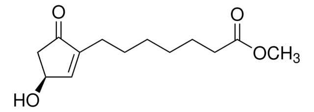 Methyl (S)-(&#8722;)-3-hydroxy-5-oxo-1-cyclopentene-1-heptanoate 98%