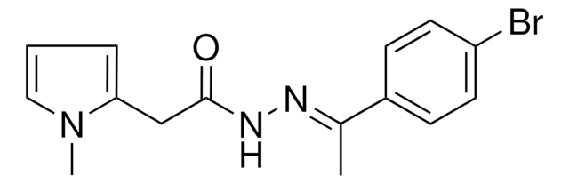 N'-(1-(4-BROMOPHENYL)ETHYLIDENE)-2-(1-METHYL-1H-PYRROL-2-YL)ACETOHYDRAZIDE AldrichCPR