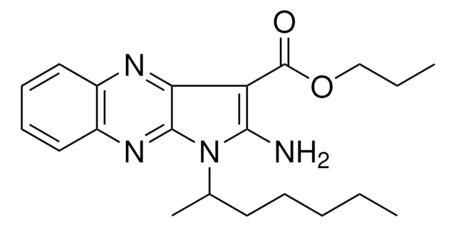 PROPYL 2-AMINO-1-(1-METHYLHEXYL)-1H-PYRROLO(2,3-B)QUINOXALINE-3-CARBOXYLATE AldrichCPR