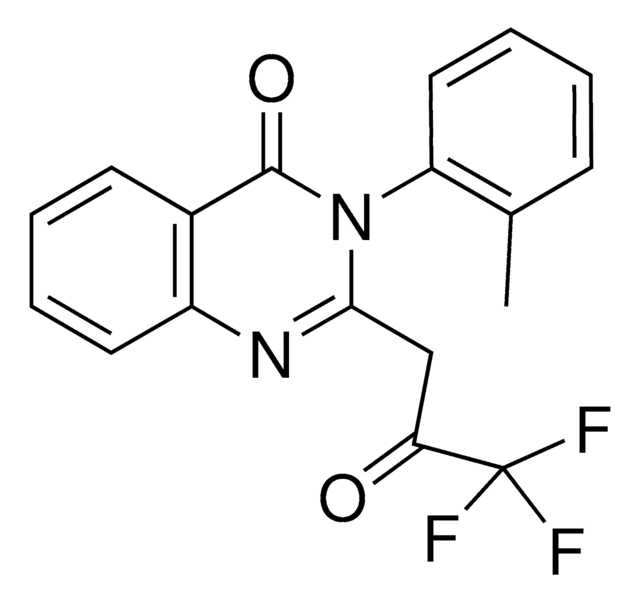 3-(2-Methylphenyl)-2-(3,3,3-trifluoro-2-oxopropyl)-4(3H)-quinazolinone AldrichCPR