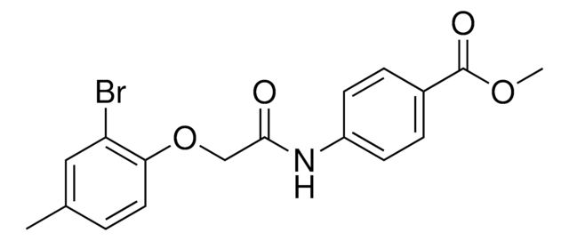 METHYL 4-(((2-BROMO-4-METHYLPHENOXY)ACETYL)AMINO)BENZOATE AldrichCPR