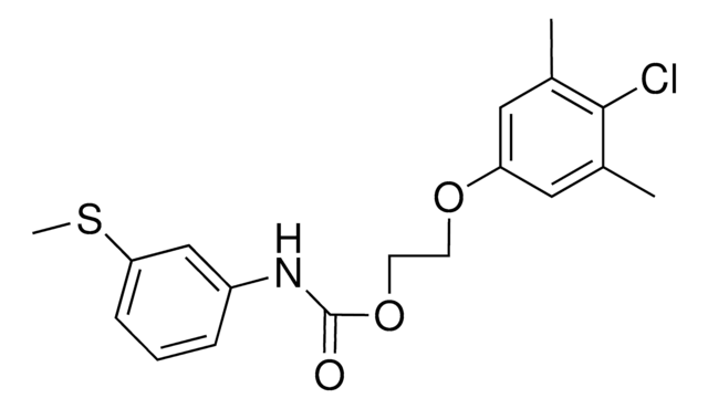 2-(4-CHLORO-3,5-DIMETHYLPHENOXY)ETHYL N-(3-(METHYLTHIO)PHENYL)CARBAMATE AldrichCPR