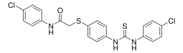 2-((4-(((4-CHLOROANILINO)CARBOTHIOYL)AMINO)PH)THIO)-N-(4-CHLOROPHENYL)ACETAMIDE AldrichCPR