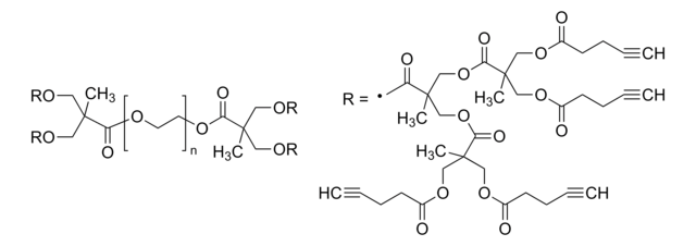 Poly(ethylene glycol), 16 acetylene dendron, generation 3 average Mn 8,000