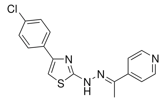 1-(4-PYRIDINYL)ETHANONE [4-(4-CHLOROPHENYL)-1,3-THIAZOL-2-YL]HYDRAZONE AldrichCPR