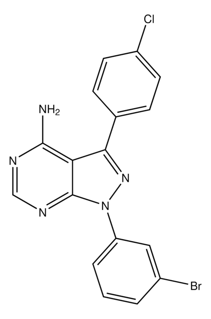 1-(3-Bromo-phenyl)-3-(4-chloro-phenyl)-1H-pyrazolo[3,4-d]pyrimidin-4-ylamine AldrichCPR